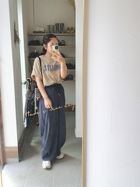 か な こ 。さん(レディース・157cm)の秋コーディネート