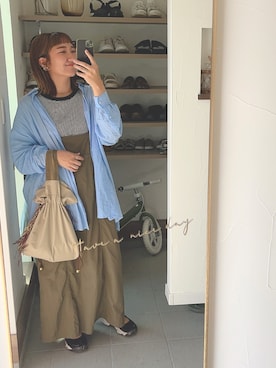 か な こ 。さん（レディース・157cm）の夏コーディネート