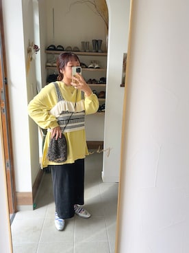 か な こ 。さん(レディース・157cm)の冬コーディネート