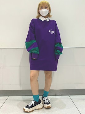 みっちゃんさん（レディース・144cm）の夏コーディネート