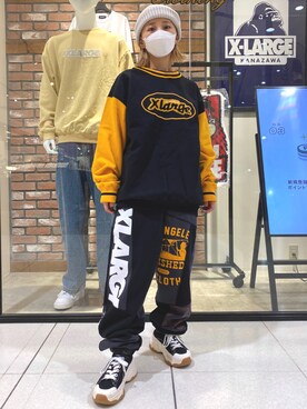 「スウエットパンツ」｜「アイテム（ニットキャップ/ビーニー）」を使った、みっちゃんさん（レディース・144cm）の夏コーディネート