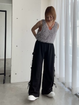 「tiptop（ティップトップ）のアイテム」を使った、おまりさん（レディース・150cm）の夏コーディネート