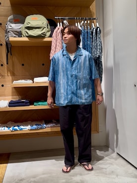 「BAYFLOW(BAYFLOW)」｜ゆーーーとさん（メンズ・173cm）の夏コーディネート