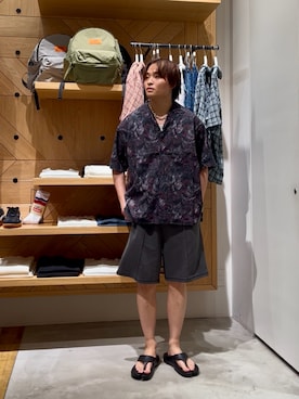 「BAYFLOW(BAYFLOW)」｜ゆーーーとさん（メンズ・173cm）の夏コーディネート