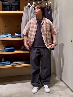 「BAYFLOW(BAYFLOW)」｜ゆーーーとさん（メンズ・173cm）の夏コーディネート