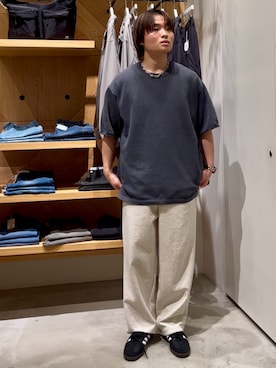 「BAYFLOW(BAYFLOW)」｜ゆーーーとさん（メンズ・173cm）の夏コーディネート