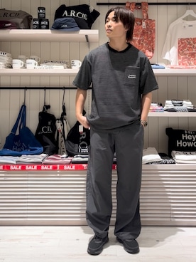 「BAYFLOW(BAYFLOW)」｜ゆーーーとさん（メンズ・173cm）の夏コーディネート