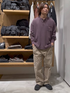 BAYFLOWのアイテム（レッド系）を使った人気ファッション