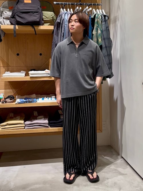 クラシック セール】【AMERICAN RAG CIE】ストライプイージーパンツ（MEN パンツ