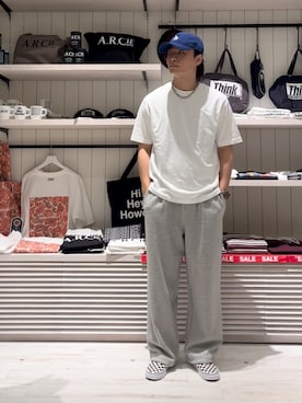 「VANS（バンズ）のアイテム」を使った、ゆーーーとさん（メンズ・173cm）の夏コーディネート