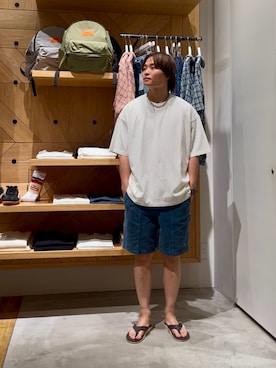 「BAYFLOW(BAYFLOW)」｜ゆーーーとさん（メンズ・173cm）の夏コーディネート