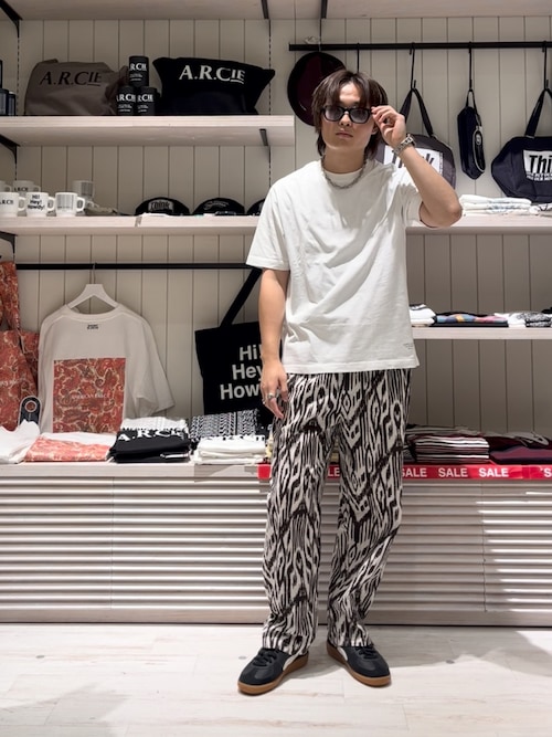 [ヴィンテージ感]ピグメント天竺半袖Tシャツ