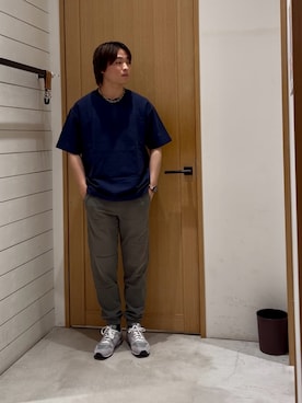 「ジョガーパンツ」｜ゆーーーとさん（メンズ・173cm）の夏コーディネート