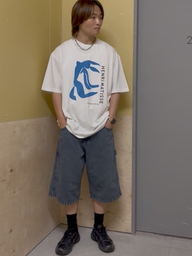 「NIKE（ナイキ）のアイテム」を使った、ゆーーーとさん（メンズ・173cm）の夏コーディネート