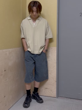 「NIKE（ナイキ）のアイテム」を使った、ゆーーーとさん（メンズ・173cm）の夏コーディネート