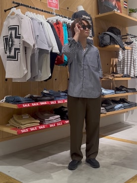 「アイテム（その他小物）」を使った、ゆーーーとさん（メンズ・173cm）の夏コーディネート