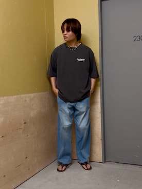 「BAYFLOW(BAYFLOW)」｜ゆーーーとさん（メンズ・173cm）の夏コーディネート