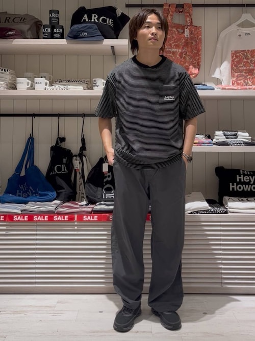 【BUDDIES Dept.】コットンナイロンパラシュートパンツ