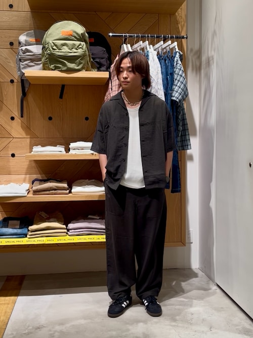 [セットアップ可]クールタッチリネンベイカーパンツ【接触冷感】