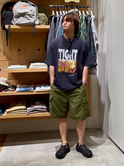 ［マルチシーンで活躍］ナイロンタッサーカーゴショーツ