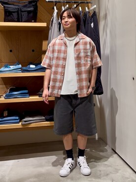 「BAYFLOW(BAYFLOW)」｜ゆーーーとさん（メンズ・173cm）の夏コーディネート