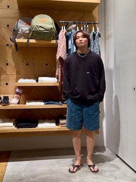 「BAYFLOW(BAYFLOW)」｜ゆーーーとさん（メンズ・173cm）の夏コーディネート