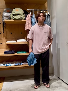 「BAYFLOW(BAYFLOW)」｜ゆーーーとさん（メンズ・173cm）の夏コーディネート