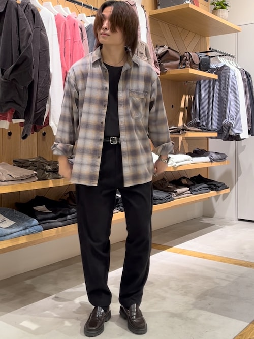 ヴィンテージライクチェックシャツ（シャツ/ブラウス）｜BAYFLOW