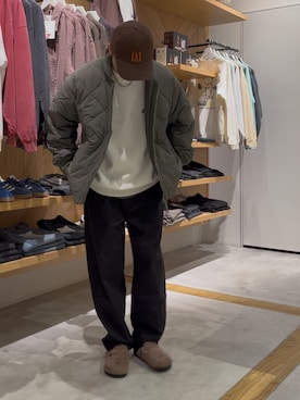 「アイテム（その他シューズ）」を使った、ゆーーーとさん（メンズ・173cm）の秋コーディネート