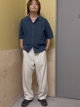 「NIKE（ナイキ）のアイテム」を使った、ゆーーーとさん（メンズ・173cm）の夏コーディネート