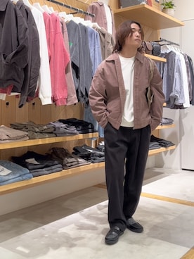 「L.L.Bean（エルエルビーン）のアイテム（トートバッグ）」を使った、ゆーーーとさん（メンズ・173cm）の秋コーディネート