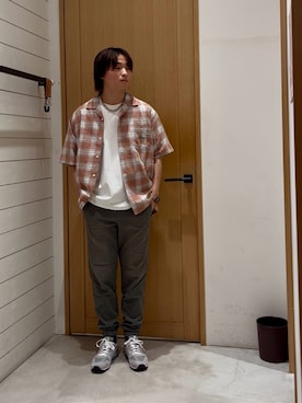 「ジョガーパンツ」｜ゆーーーとさん（メンズ・173cm）の夏コーディネート