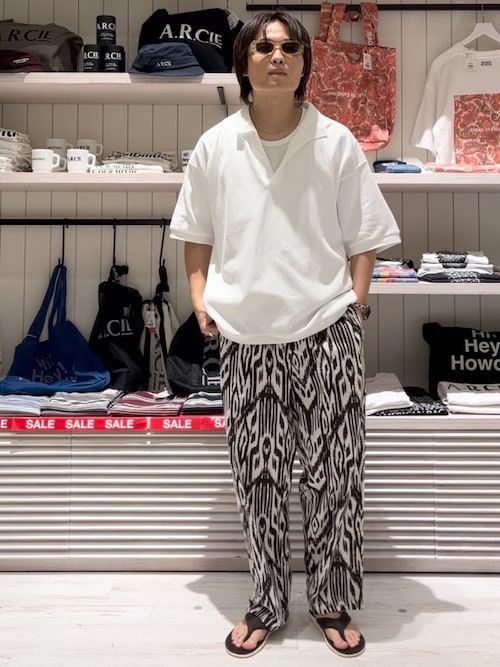 [1枚でサマになる]スキッパー半袖ポロシャツ