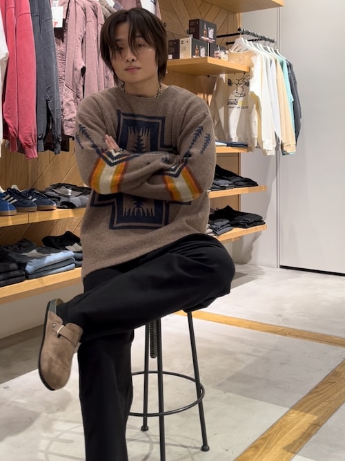 【90sデッドストック】PENDLETON コットンニット プルオーバー【新品】 楽天市場】PENDLETON ペンドルトン 4575-8004クルーネックプルオーバー