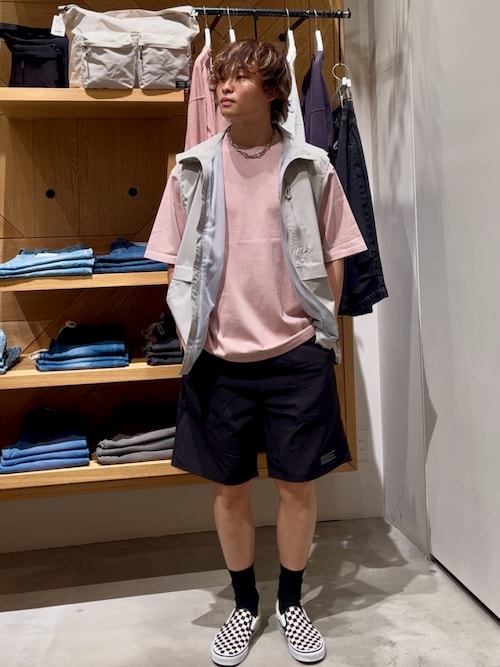 [POPなプリントが可愛い]SUNSETバックプリント半袖Tシャツ