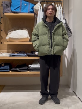 「On（オン）のアイテム」を使った、ゆーーーとさん（メンズ・173cm）の冬コーディネート