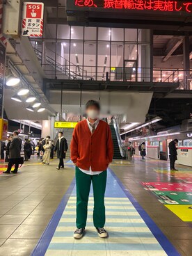 「Snap club（スナップクラブ）のアイテム（ジャケット/アウター）」を使った、じゃるさん（メンズ・180cm）の冬コーディネート