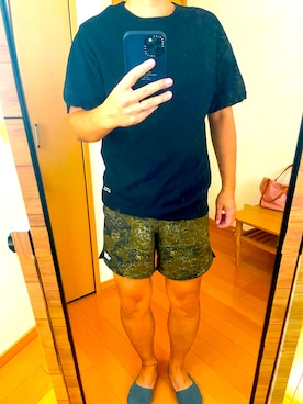 「Saturdays NYC（サタデーズ ニューヨークシティ ）のアイテム（スウェット）」を使った、nigeraさん（メンズ・171cm）の秋コーディネート