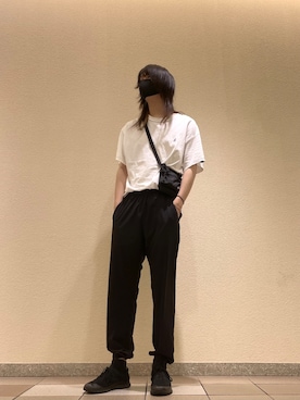 「Gramicci（グラミチ）のアイテム（トップス）」を使った、こうすけ。さん（メンズ・184cm）の夏コーディネート