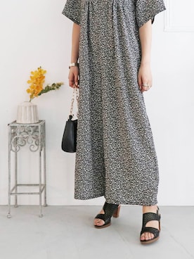 「MODE KAORI（モードカオリ）のアイテム」を使った、MODE KAORIさん（レディース・163cm）の春コーディネート