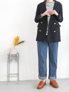 「MODE KAORI（モードカオリ）のアイテム」を使った、MODE KAORIさん（レディース・163cm）の冬コーディネート