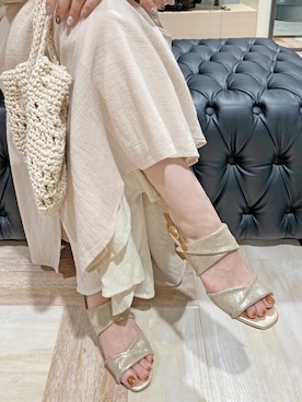 「ナチュラルスタイル」｜MODE KAORIさん（レディース・163cm）の夏コーディネート