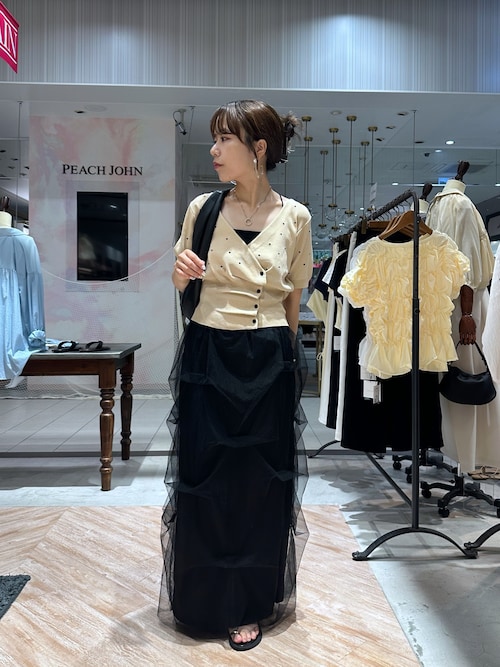 CAPRICIEUX LE'MAGE（カプリシューレマージュ） カーディガン ドット