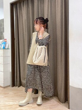 yuppy_lemage🍊さん（レディース・159cm）の秋コーディネート