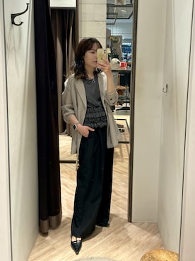 yuppy_lemage🍊さん（レディース・160cm）の春コーディネート