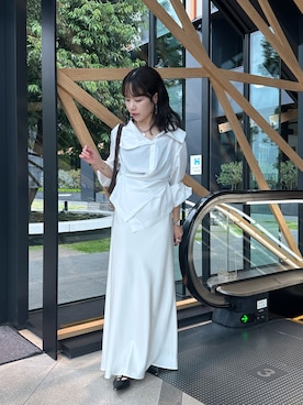 「CAPRICIEUX LE'MAGE（カプリシューレマージュ）のアイテム（トートバッグ）」を使った、yuppy_lemage🍊さん（レディース・160cm）の秋コーディネート