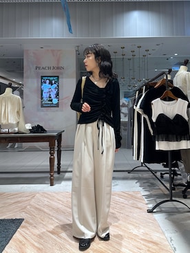 「CAPRICIEUX LE'MAGE（カプリシューレマージュ）のアイテム（トートバッグ）」を使った、yuppy_lemage🍊さん（レディース・160cm）の秋コーディネート