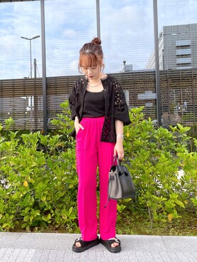 yuppy_lemage🍊さん（レディース・159cm）の夏コーディネート