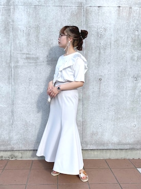 yuppy_lemage🍊さん（レディース・159cm）の夏コーディネート