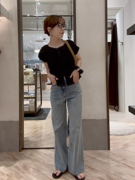 「CAPRICIEUX LE'MAGE（カプリシューレマージュ）のアイテム（パンプス）」を使った、yuppy_lemage🍊さん（レディース・160cm）の夏コーディネート
